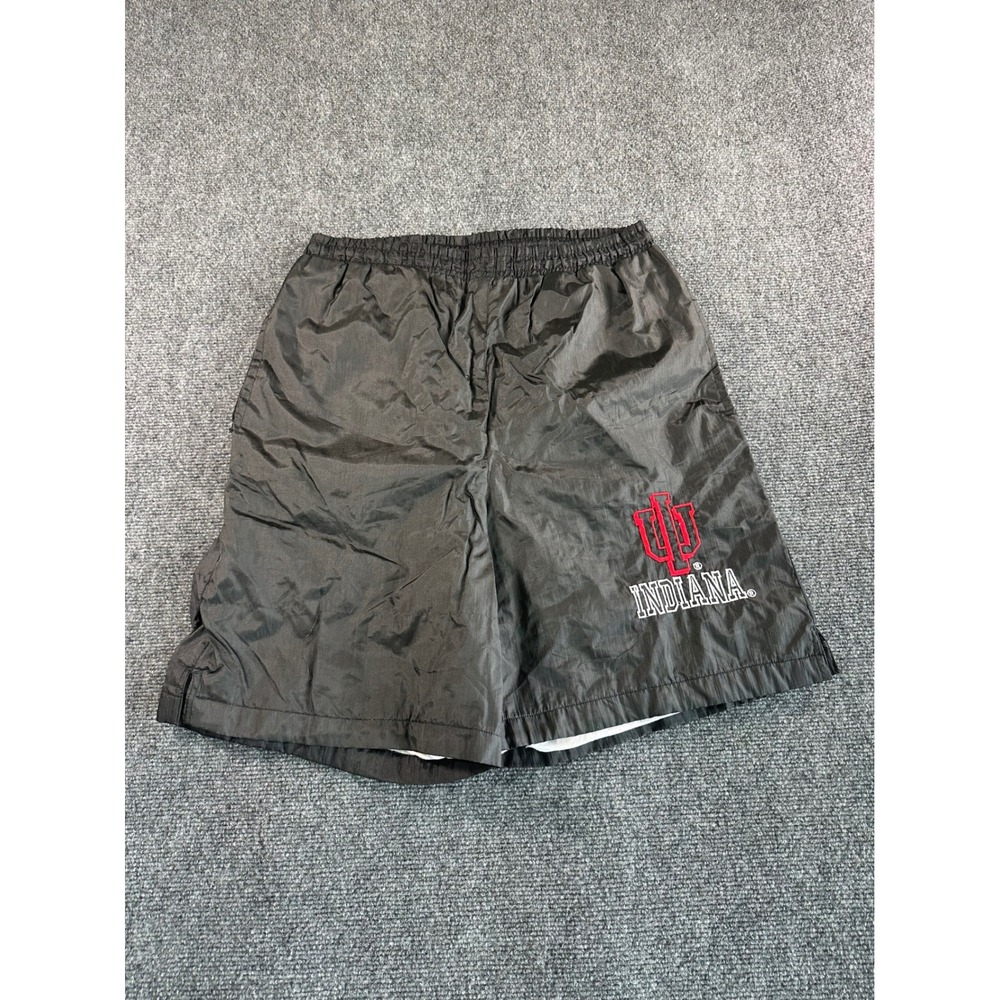 Vintage Indiana University Hoosiers Nylon Windbreaker Shorts‎ Mens Large